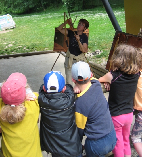 spear throwing demonstration