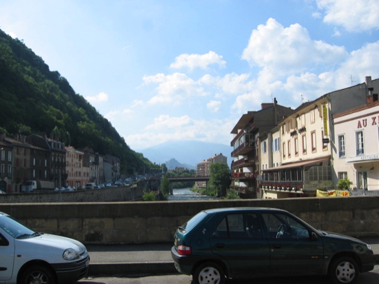 Entering Foix