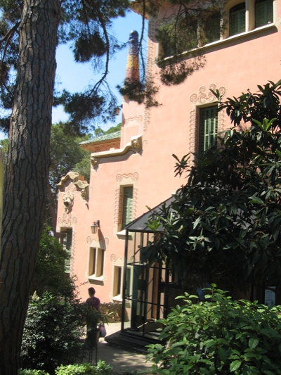 Gaudi House Exterior